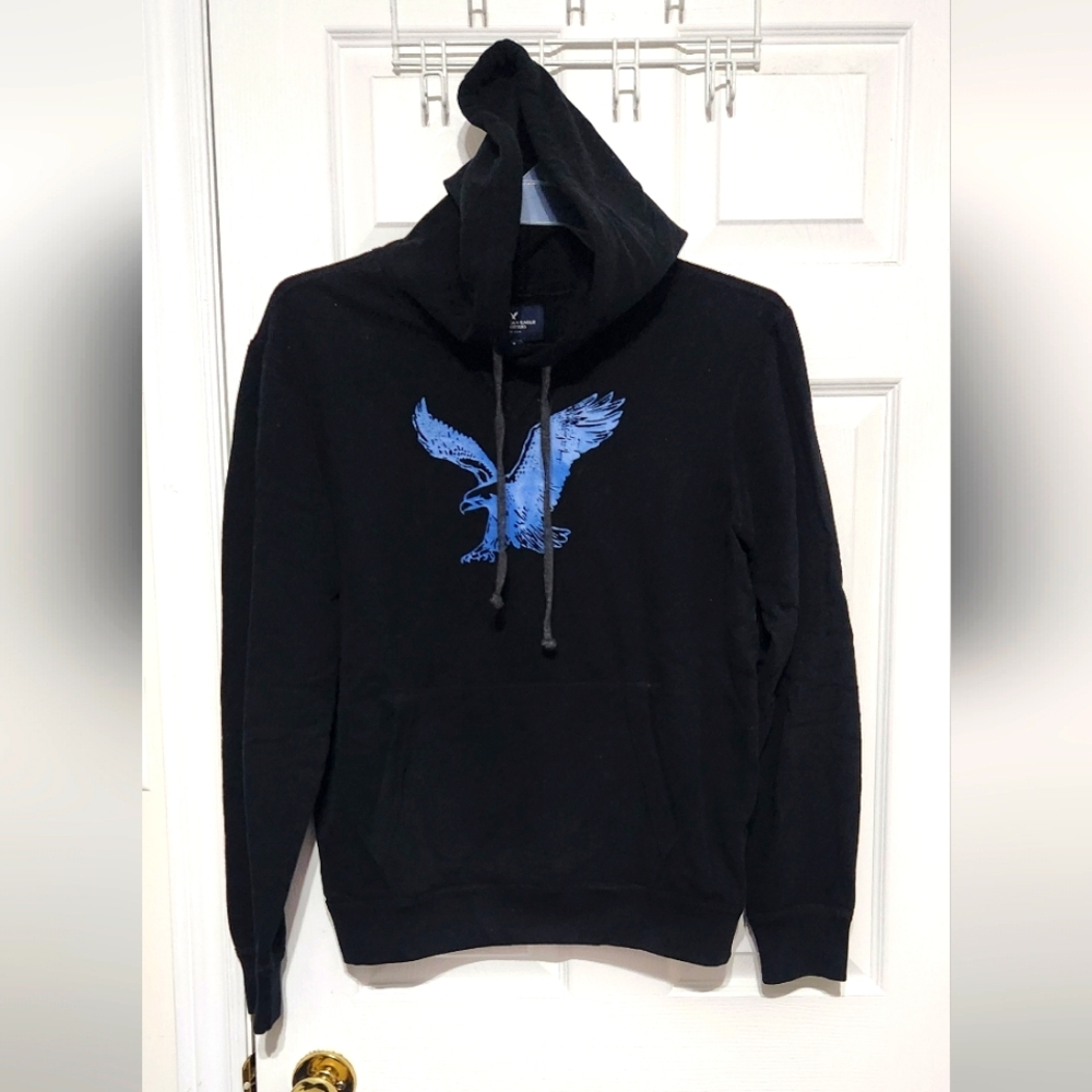 Hoodie with Blue Eagle